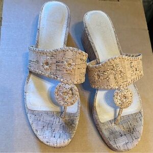 Jack Rogers Tan Cork Women's Sandals